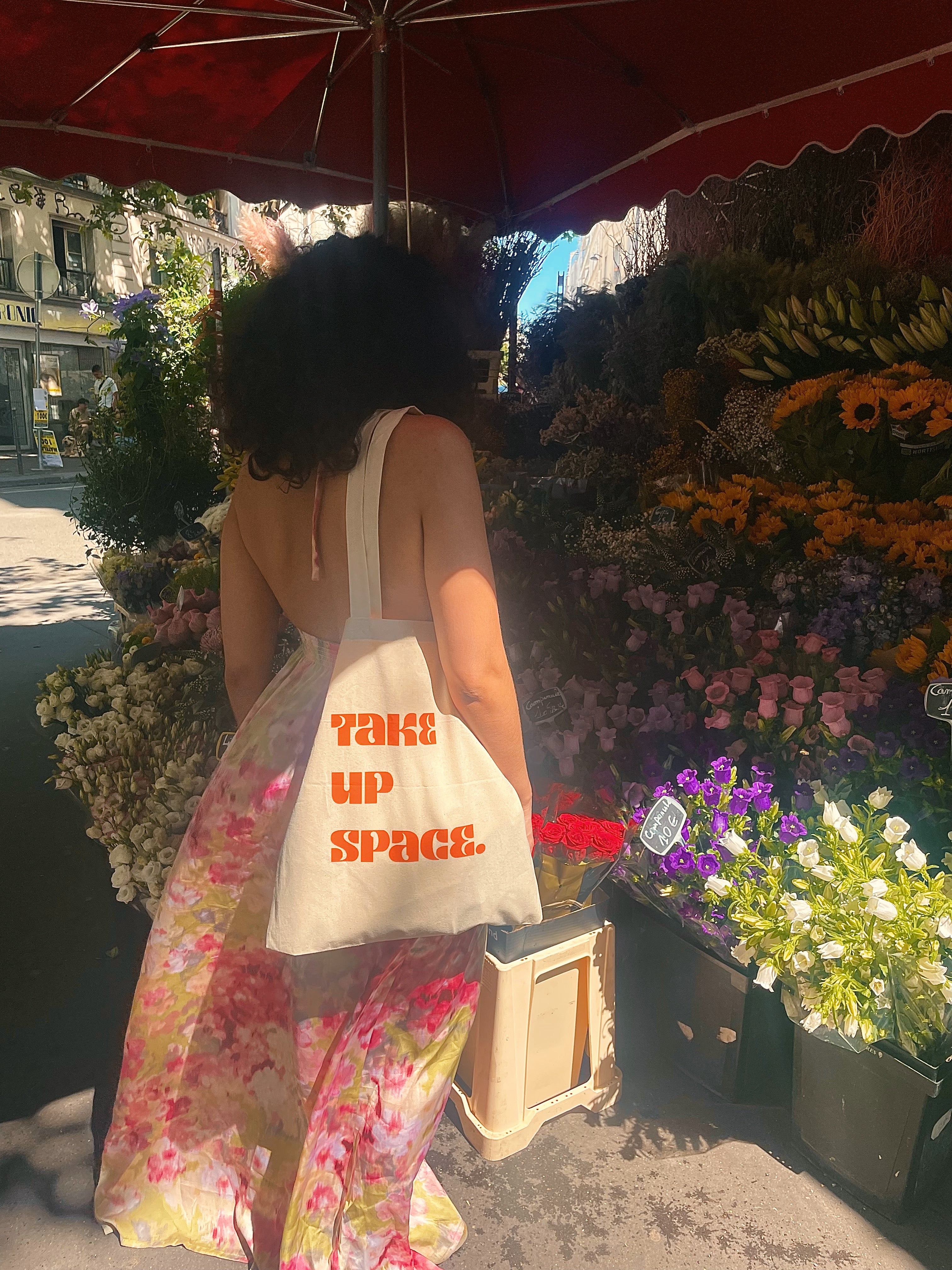 Totebag "TAKE UP SPACE"