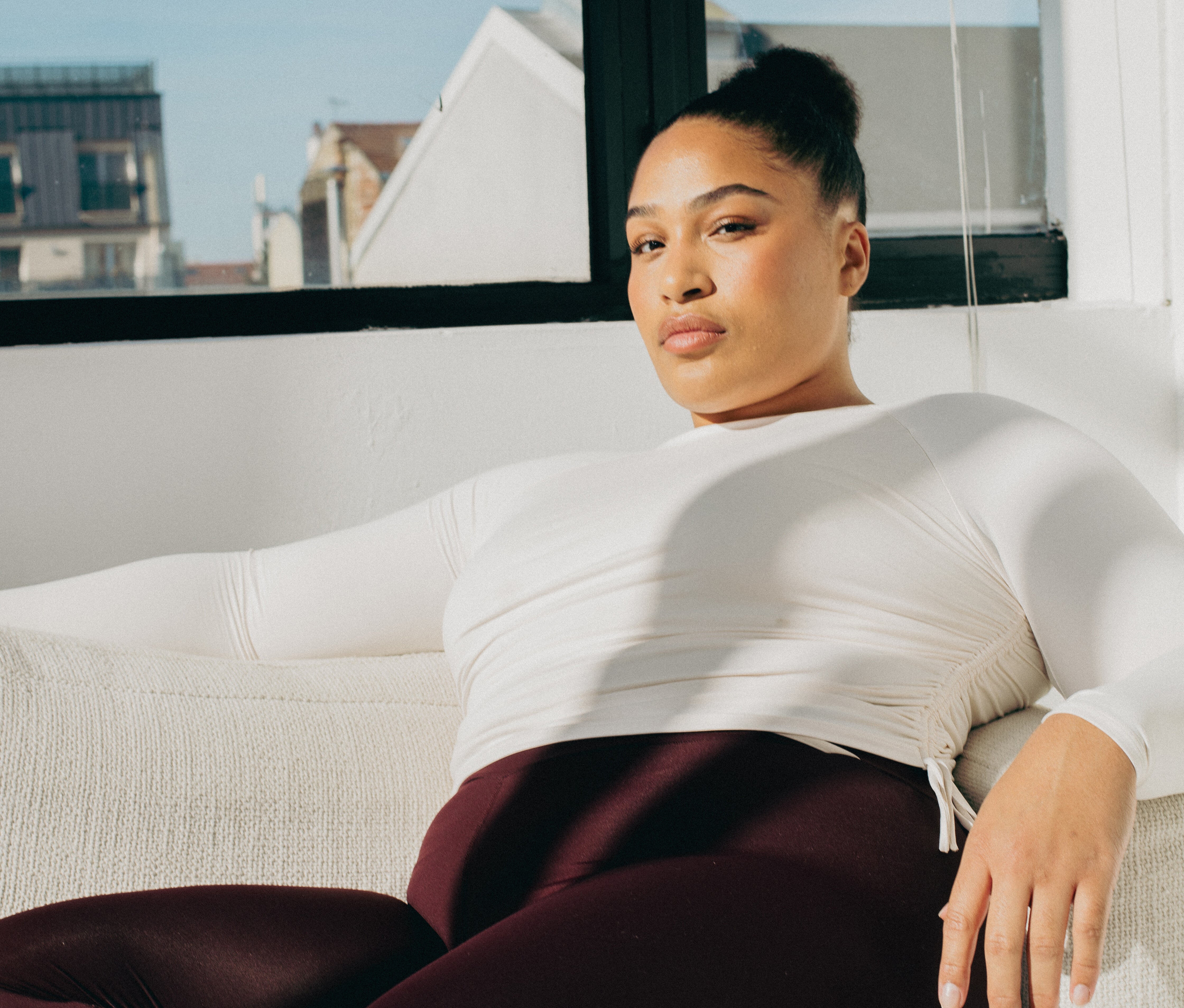 Top Flow avec brassière intégrée